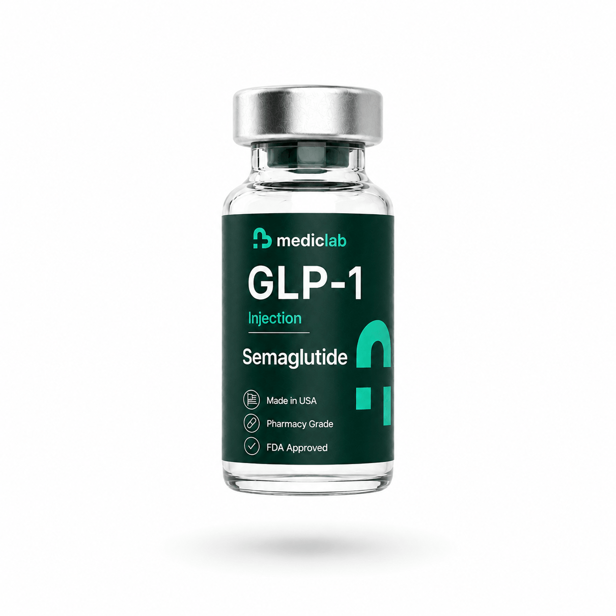 GLP-1 | Semaglutide (Injection) + (B12 or Glycine)