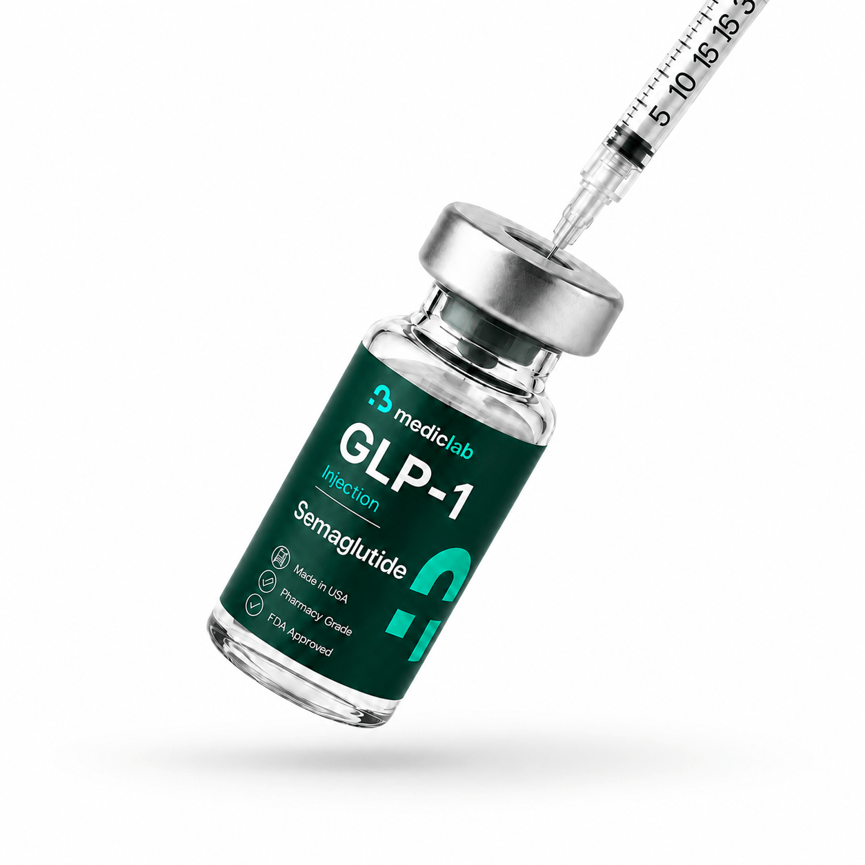 GLP-1 | Semaglutide (Injection) + (B12 or Glycine)