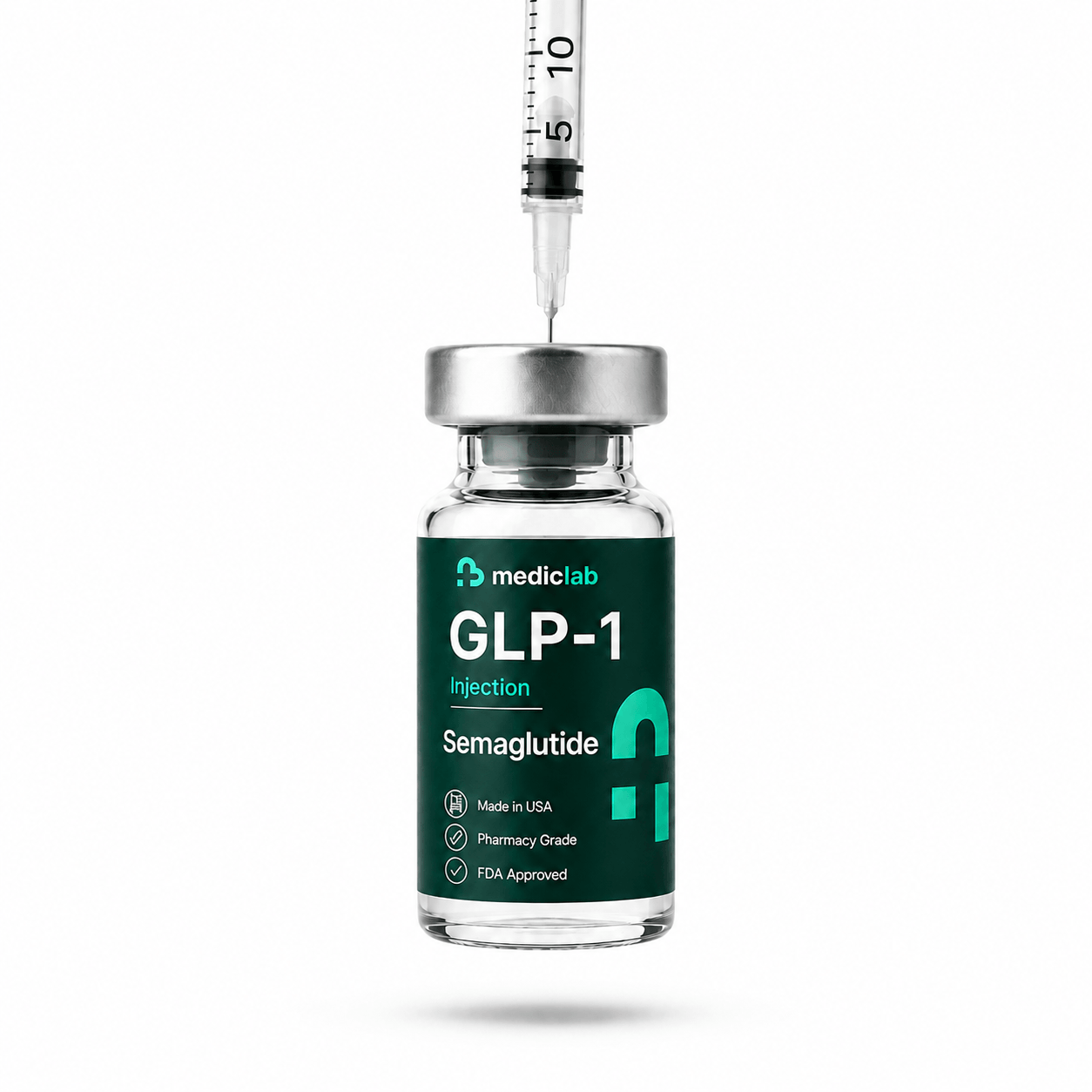 GLP-1 | Semaglutide (Injection) + (B12 or Glycine)