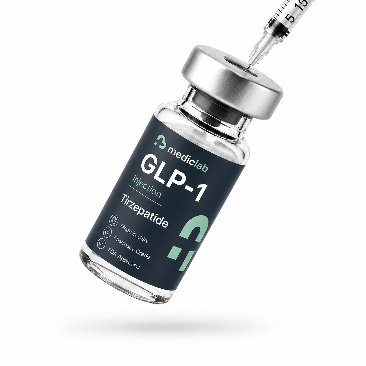GLP-1 | Tirzepatide (Injection) + (B12 or Glycine)