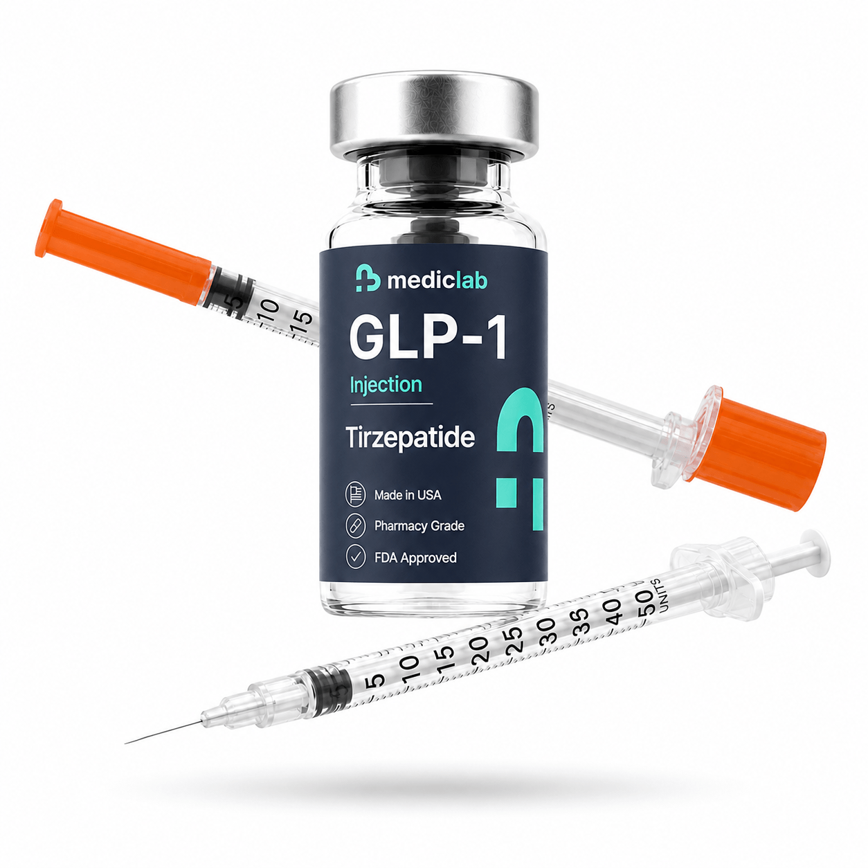 GLP-1 | Tirzepatide (Injection) + (B12 or Glycine)