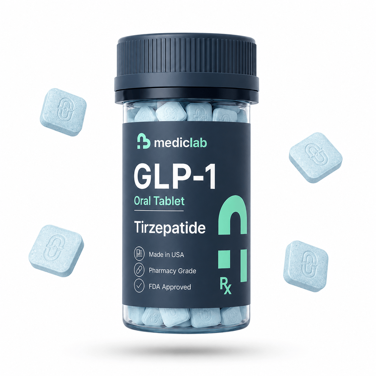 GLP-1 | Tirzepatide (Oral Tablet) 4mg to 20 mg