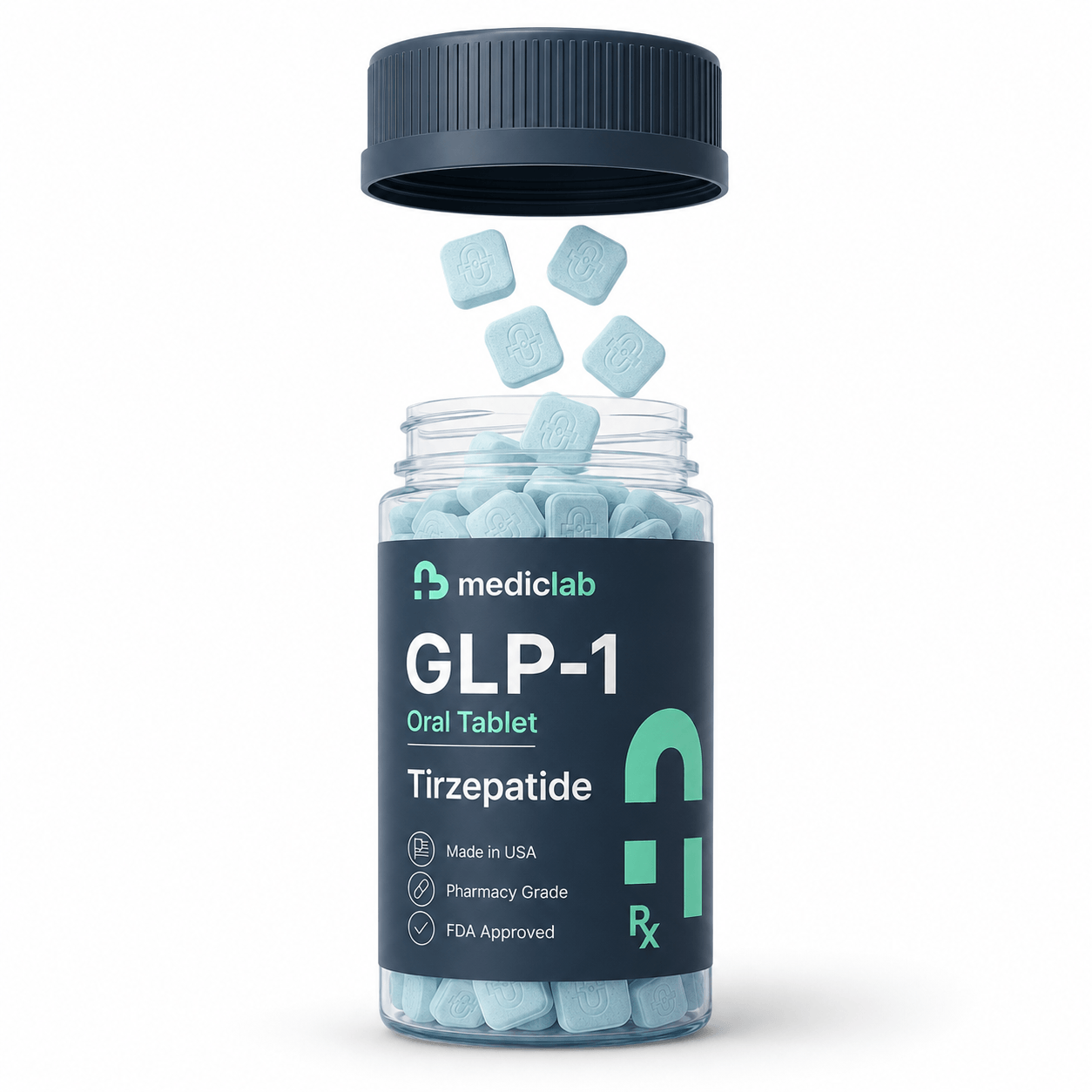 GLP-1 | Tirzepatide (Oral Tablet) 4mg to 20 mg