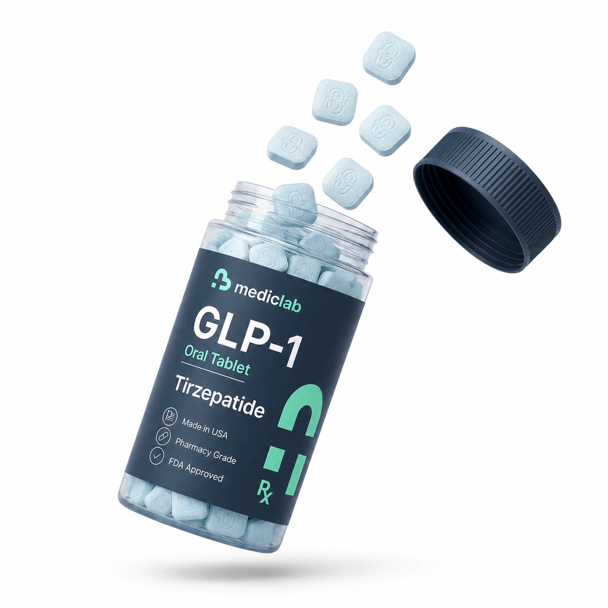 GLP-1 | Tirzepatide (Oral Tablet) 4mg to 20 mg