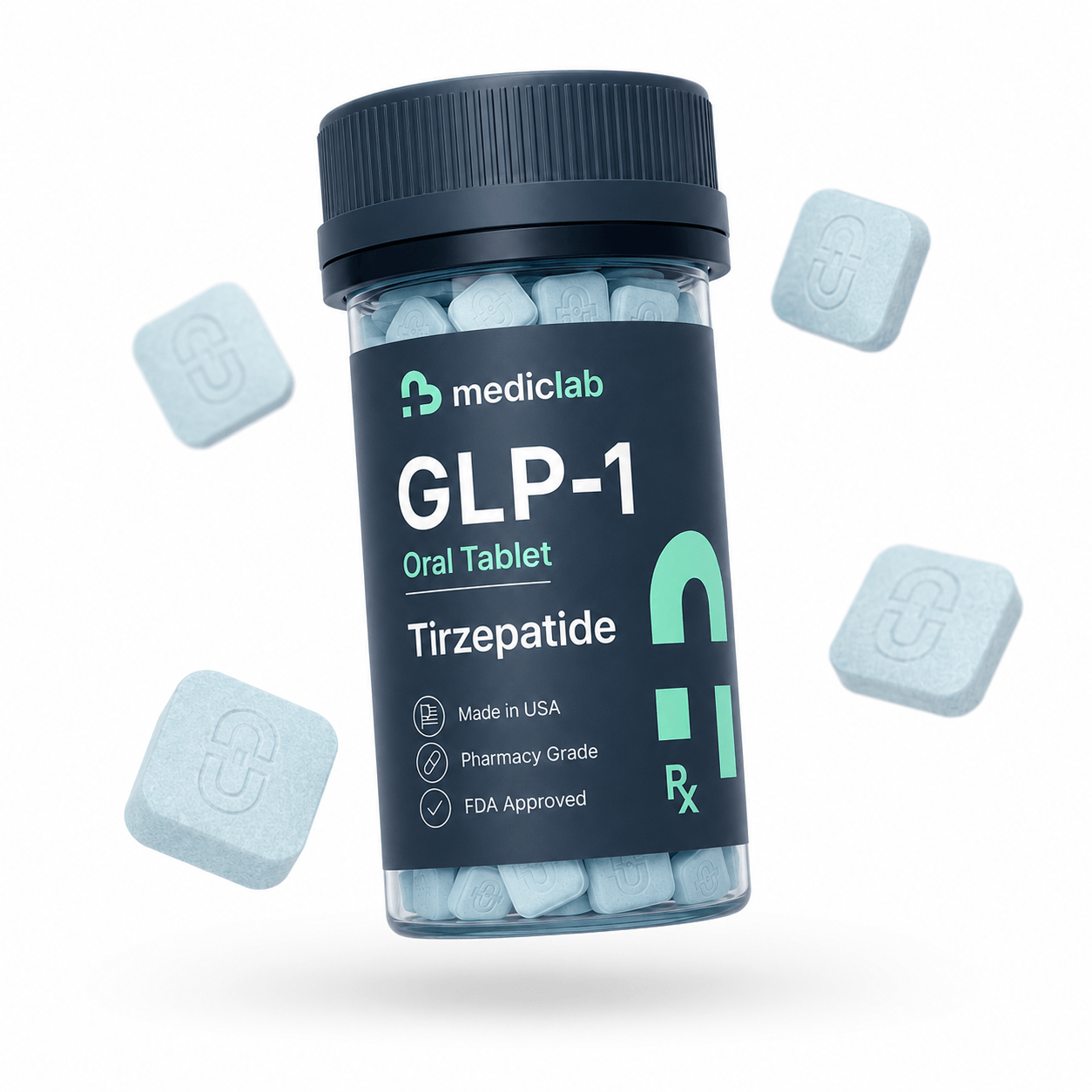 GLP-1 | Tirzepatide (Oral Tablet) 4mg to 20 mg