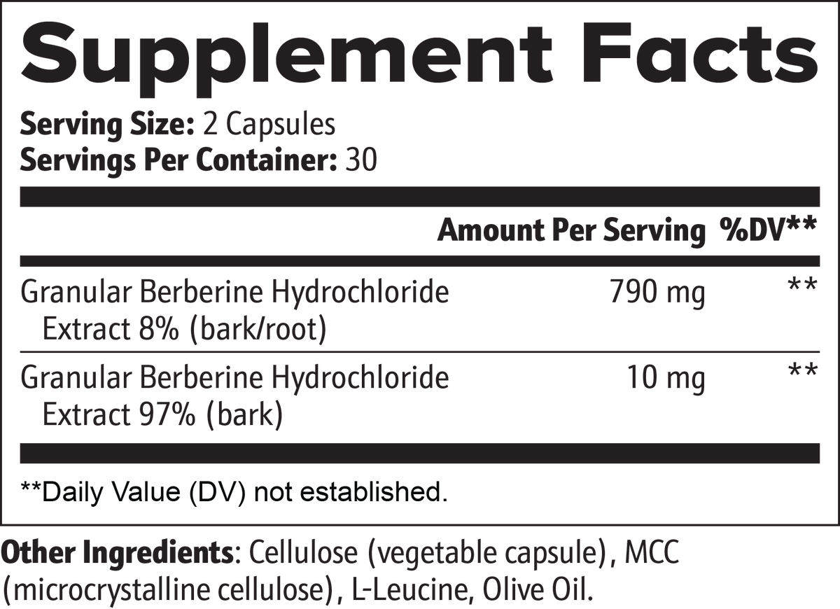 GLP-1 with Berberine dual formula