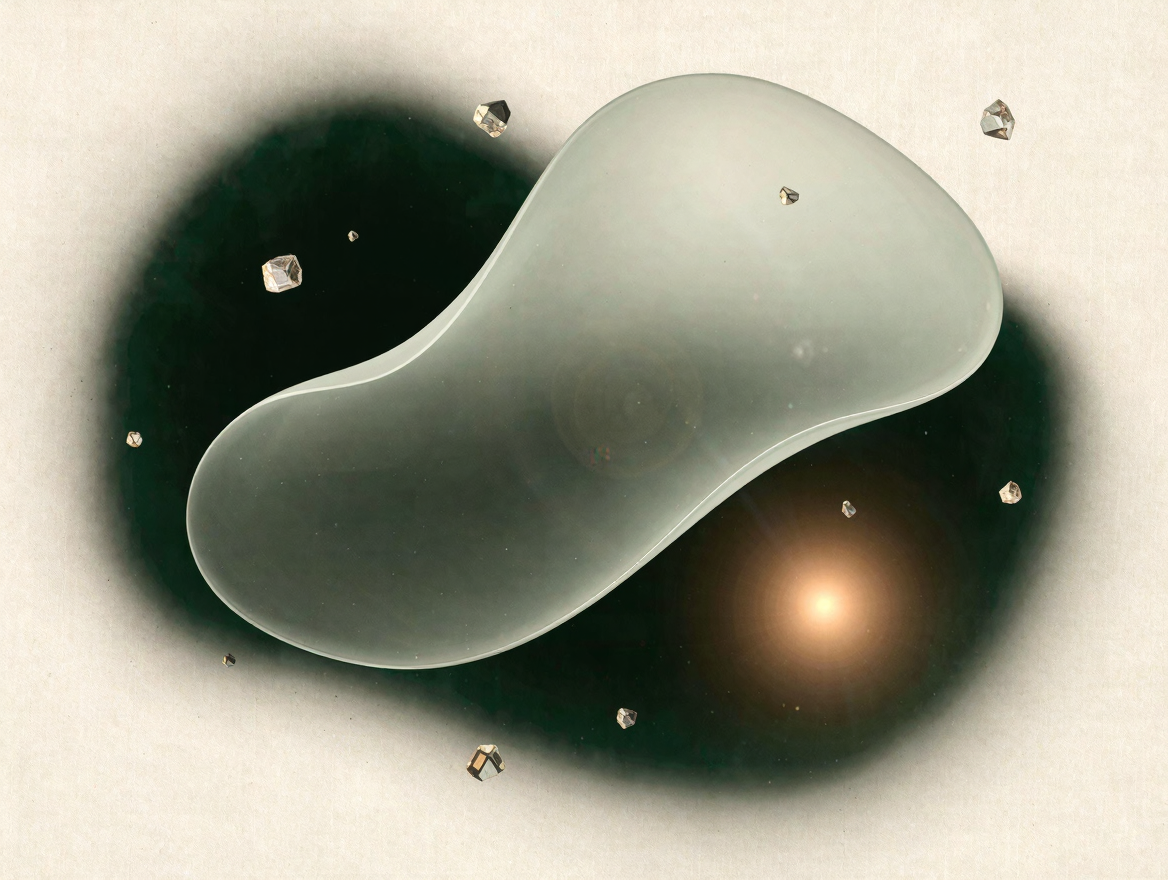 Abstract illustration of digestive comfort and mineral repletion